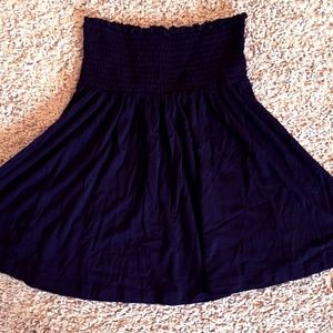 H&M - Black Skirt - Spandex like High Waist